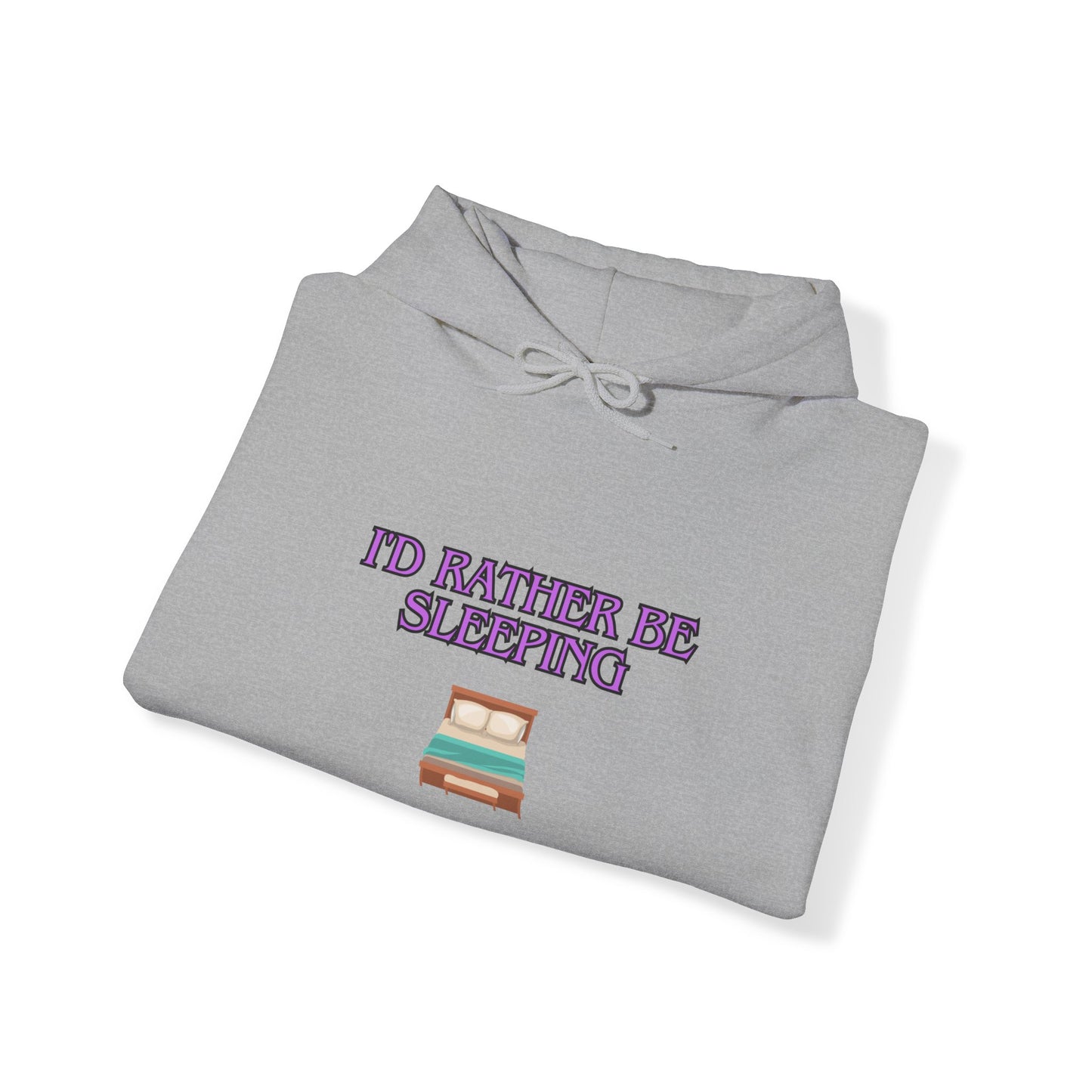 Unisex Heavy Blend™ Hooded Sweatshirt 'I'd rather be sleeping'