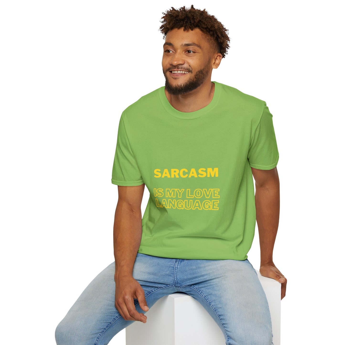 Unisex Softstyle T-Shirt "Sarcasm is my love language."