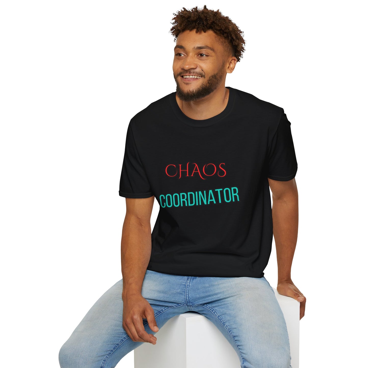 Unisex Softstyle T-Shirt "Chaos coordinator."